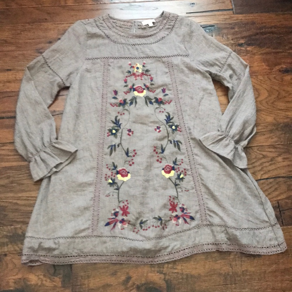 Umgee Embroidered Dress